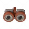 AR0 Guide Roller Assembly to Suit 5-16mm Rail (2 Side Rollers 60x18, 1 Face Roller 50x15)