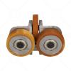 Guide Roller Assembly (2 Side Rollers 100x30, 1 Face Roller 100x20)