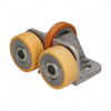 Guide Roller Assembly (2 Side Rollers 100x40, 1 Face Roller 100x20)