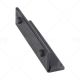 140mm Long Polyethylene Guide Shoe Liner to Suit 16mm Rail (L Shaped)