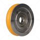 Fire Rated Steel Roller with Nylon Tyre (Curved Track)