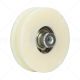 Nylon Door Hanger Roller with M8 Tapped Insert (Flat Track)
