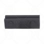 96mm Long Polyethylene Guide Shoe Liner to Suit 5mm Guide Rail