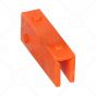 100mm Long Polyethylene Guide Shoe Liner to Suit 9mm Guide Rail