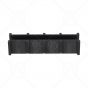 130mm Long Polyethylene Ribbed Guide Shoe Liner to Suit 16mm Guide Rail