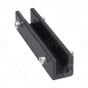 140mm Long Polyethylene Guide Shoe Liner with M6 Screws to Suit 16mm Guide Rail