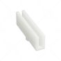 80mm Long Nylon Fixed Guide Shoe Liner to Suit 6mm Guide Rail