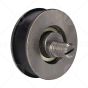 Steel Door Hanger Roller with Nylon Tyre & M12 Eccentric Pin (Flat Track)
