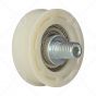 Nylon Door Hanger Roller with M12 Eccentric Pin (Flat Track)