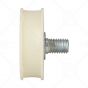 Nylon Door Hanger Roller with M12 Eccentric Pin (Flat Track)