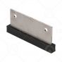 Stainless Steel Door Shoe with Nylon Gib