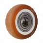 Vulkollan® Guide Roller (75mm OD) VU 80° with Aluminium Core