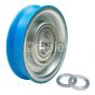 Steel Door Hanger Roller with Polyurethane Tyre (Flat Track)