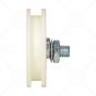 Nylon Door Hanger Roller with M10 Eccentric Pin (Flat Track)