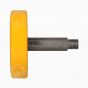 Polyurethane Guide Roller (80mm OD) & Pin for Gearless Lift with Cast Iron Core