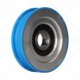 Steel Hanger Roller with Polyurethane Tyre (Flat Track)