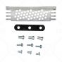 Mild Steel Universal Bracket with Nylon Gib (14mm Wide) & Fixings