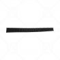 Black Toothed Belt (Per Metre) (25mm Wide)