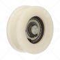 Nylon Door Hanger Roller with M10 Concentric Pin (Flat Track)