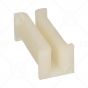 80mm Long Polyurethane Guide Shoe Liner to Suit 8mm Guide Rail - OEM : L901800