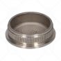 Stainless Steel Handrail Flat Capping Plug (42.4mm)