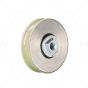 Steel Door Hanger Roller with Polyurethane Tyre VARIDOR 35 with M10 Tapped Insert (Curved Track)