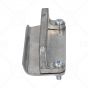Steel Gate Handle with Back Plate & Fixings