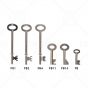 Fire Brigade FB Master Key Set of 6