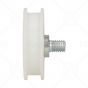 Nylon Door Hanger Roller with M10 Eccentric Pin (Flat Track)
