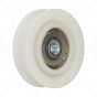 Nylon Door Hanger Roller with M10 Concentric Pin (Flat Track)