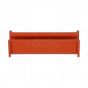 108mm Long Nylon Guide Shoe Liner to Suit 15mm Guide Rail