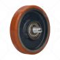 Polyurethane Guide Roller (125mm OD) with Cast Iron Core