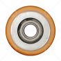Vulkollan® Guide Roller (100mm OD) VU 93° with Aluminum Core