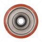 Polyurethane Guide Roller (123mm OD) with Cast Iron Core