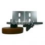 Guide Roller L Frame Assembly (2 Rollers 125x30)