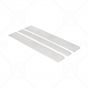 300mm Long Set of 3 Polyethylene Guide Shoe Liners