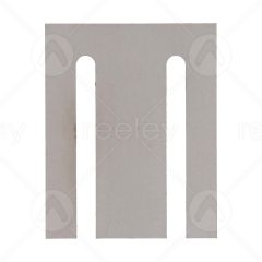 1mm Mild Steel Packer (42mm Slot Centres) 