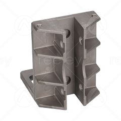 100mm Long Aluminium Guide Shoe (Right Angle)