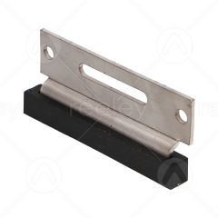 Stainless Steel Door Shoe with Nylon Gib