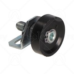 Carriage Support Bracket & Roller (Left Hand)