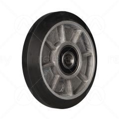 Neoprene Face & Side Guide Roller (152.4mm/6" OD) with Aluminium Core