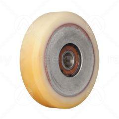 Vulkollan® Guide Roller (114mm OD) VU 93° with Steel Core (*SPECIAL ORDER*)