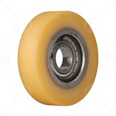 Vulkollan® Guide Roller (70 mm OD) VU 93° with Steel Core