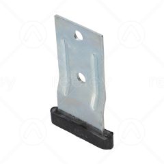 Mild Steel Door Shoe with Rubber Gib