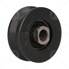 Nylon Hanger Roller with M10 Tapped Insert (Curved Track)