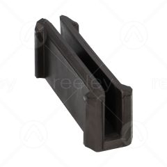 125mm Long Polyethylene  Guide Shoe Liner to Suit 9mm Guide Rail