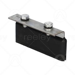 Mild Steel Door Shoe with Nylon Gib