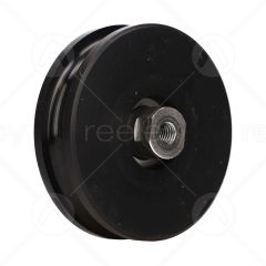 Nylon Door Hanger Roller with M8 Tapped Insert (Curved Track)