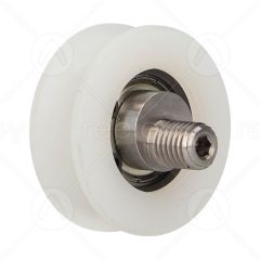 Nylon Kicking Roller with M10 Eccentric Pin (Curved Track)