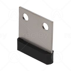Stainless Steel Door Shoe with Nylon Gib